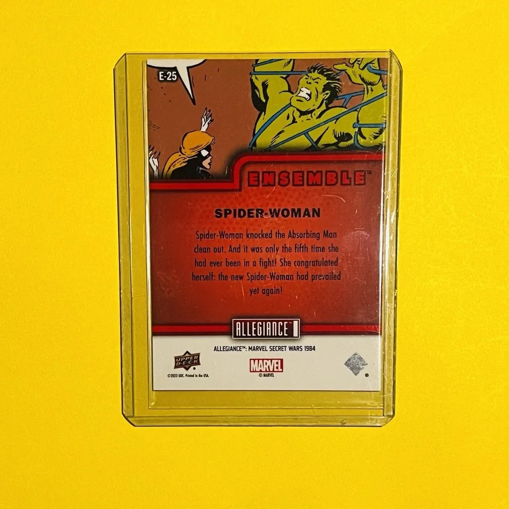 2024 Upper Deck‎ Marvel Allegiance Secret Wars Ensemble Lenticular #E-25